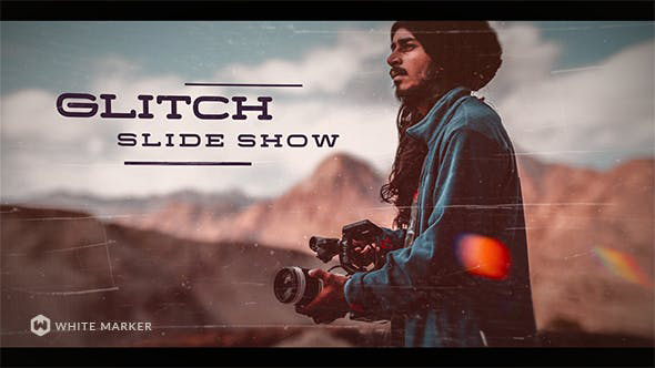 پروژه افترافکت با موزیک با افکت نویز و گلیچ Glitch Slideshow پروژه افترافکت با موزیک با افکت نویز و گلیچ Glitch Slideshow