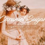 پریست لایت روم دسکتاپ و موبایل تم قهوه ای Caramel Sugar Lightroom Presets Pack