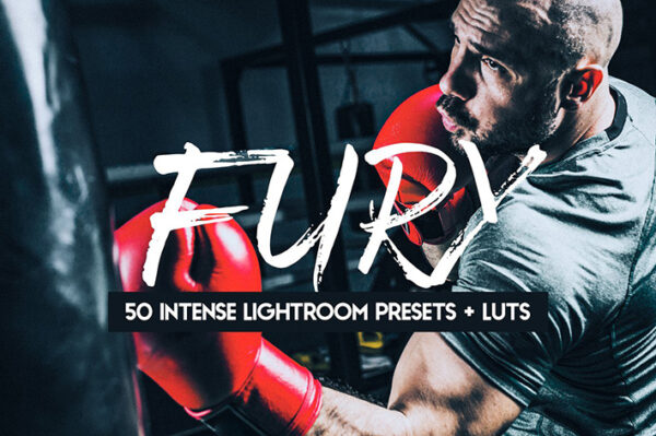 پریست لایت روم دسکتاپ و موبایل تم ورزشی Fury 50 Intense Lightroom Presets