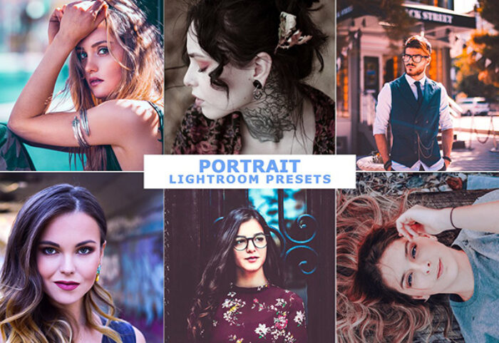 پریست لایت روم دسکتاپ و موبایل عکس پرتره Portrait Lightroom Presets