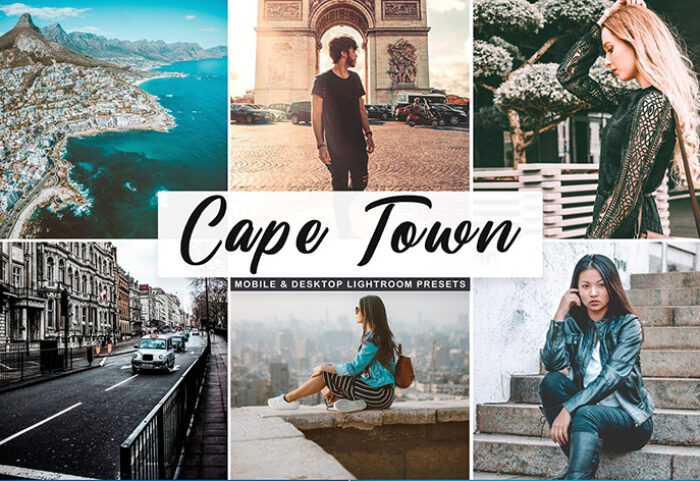 پریست لایت روم دسکتاپ و موبایل و کمرا راو Cape Town Lightroom Presets