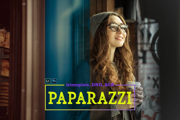 پریست لایت روم دسکتاپ و موبایل و کمرا راو Paparazzi LR Mobile and ACR Presets