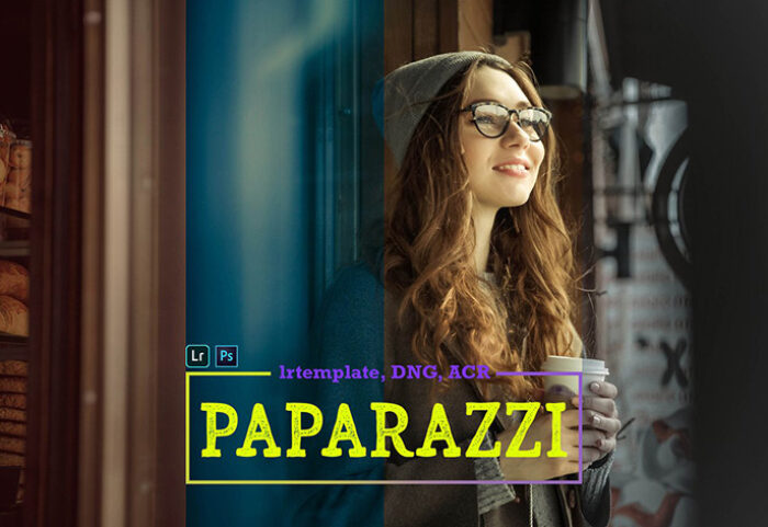 پریست لایت روم دسکتاپ و موبایل و کمرا راو Paparazzi LR Mobile and ACR Presets