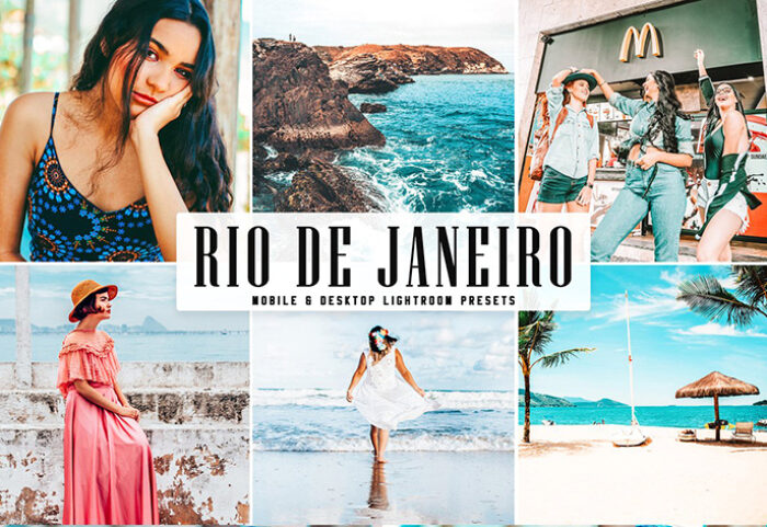 پریست لایت روم دسکتاپ و موبایل و کمرا راو Rio De Janeiro Lightroom Presets