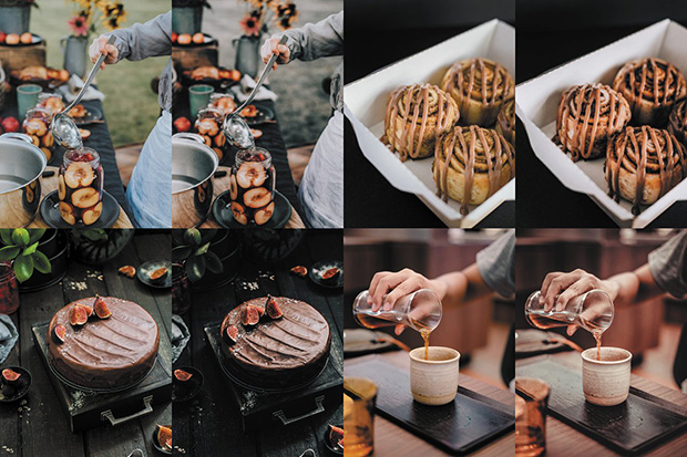 پریست لایت روم دسکتاپ و موبایل و کمرا راو Rustic Food پریست لایت روم دسکتاپ و موبایل و کمرا راو Rustic Food