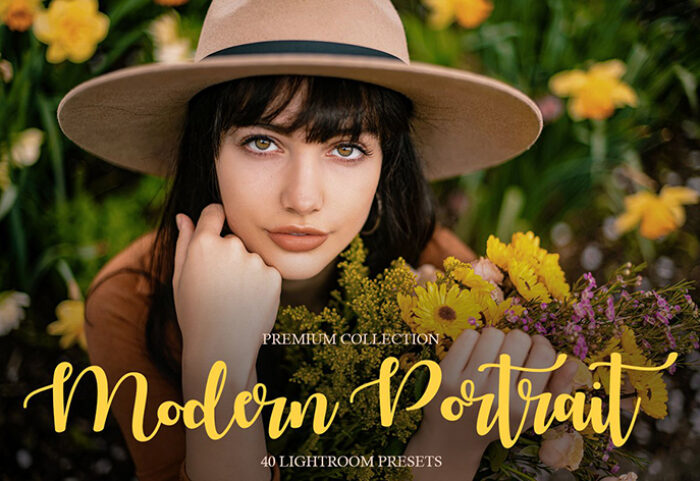 پریست لایت روم و براش لایت روم عکس پرتره Modern Portrait Presets Lightroom