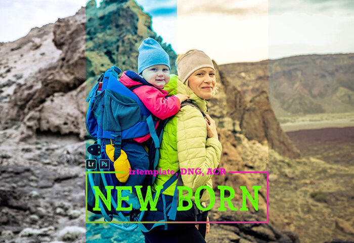 پریست لایت روم و کمرا راو آتلیه نوزاد New Born LR Mobile and ACR Presets