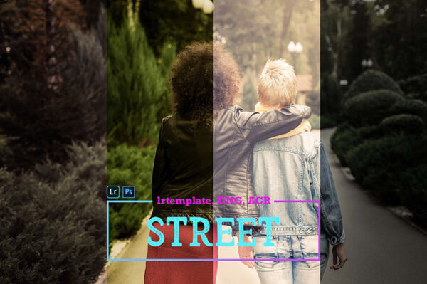 پریست لایت روم و کمرا راو تم خیابانی Street LR Mobile and ACR Presets