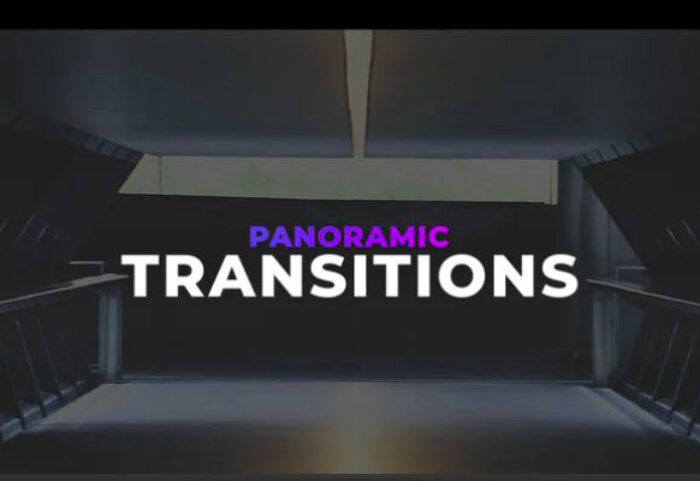دانلود ترنزیشن پریمیر با افکت کشش فیلم Panoramic Transitions