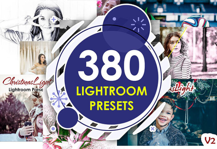 دانلود پکیج 380 پریست لایت روم دسکتاپ All In One Lightroom Presets