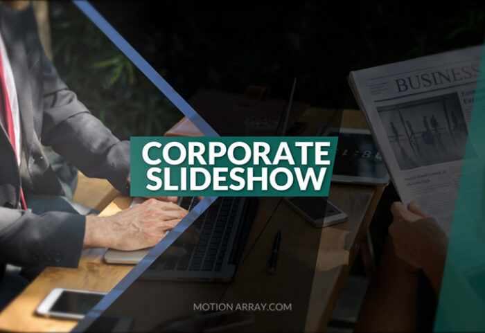 پروژه آماده پریمیر اسلایدشو معرفی شرکت Corporate Slideshow