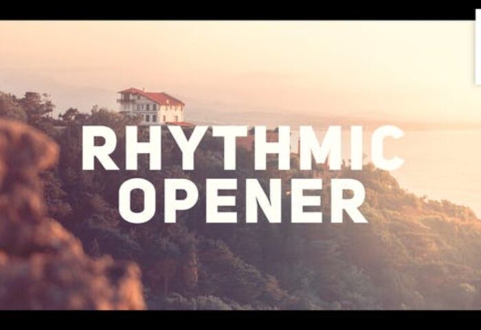 پروژه آماده پریمیر با موزیک تیتراژ و وله ریتمیک Rhythmic Modern Opener