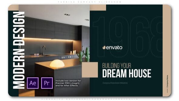 پروژه آماده پریمیر با موزیک معرفی محصولات خانگی Furniture Presentation Slides پروژه آماده پریمیر با موزیک معرفی محصولات خانگی Furniture Presentation Slides