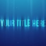 پروژه آماده پریمیر تایتل با افکت زیر آب Underwater Title Reveal