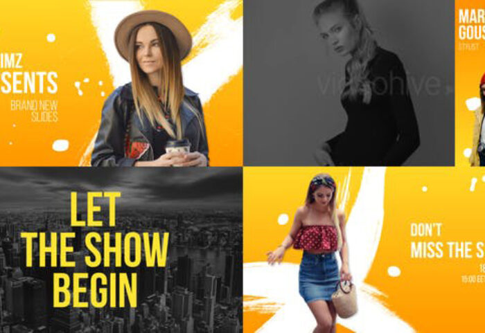 پروژه افترافکت با موزیک تیتراژ سینمایی و تیزر Fashion Event Broadcast