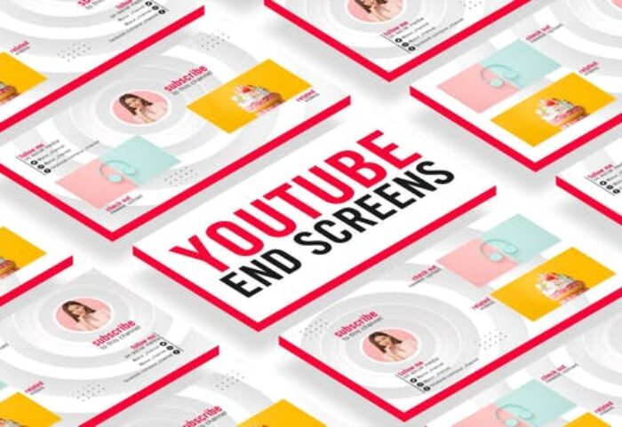 پروژه افترافکت با موزیک سکانس انتهایی تبلیغات یوتیوپ YouTube End Screens