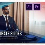 پروژه افترافکت با موزیک معرفی سابقه شرکت Classic Corporate Slides