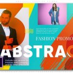 پروژه پریمیر با موزیک اسلایدشو اسپرت شاد Abstract Fashion Slides