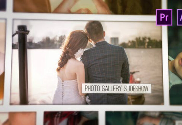 پروژه پریمیر با موزیک اسلایدشو فتوگالری Photo Gallery Slideshow