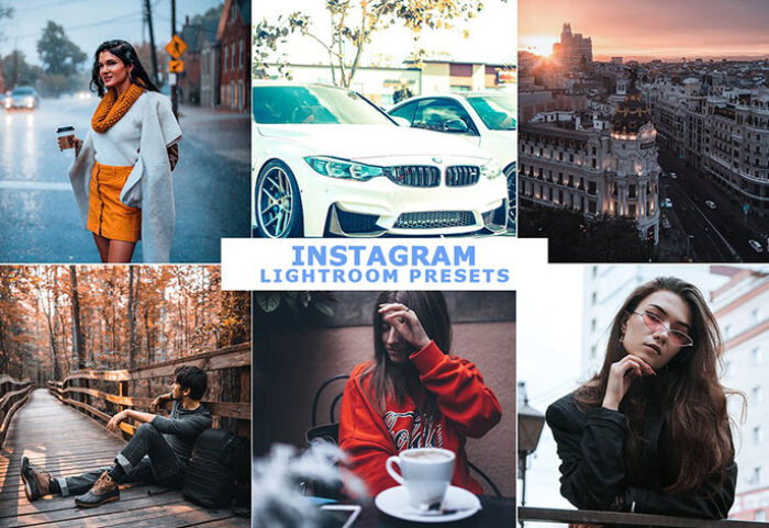 پریست لایت روم دسکتاپ تم عکس اینستاگرام Instagram Lightroom Presets