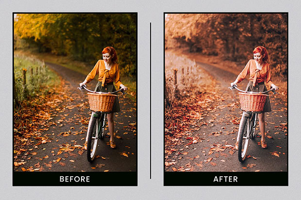 پریست لایت روم دسکتاپ و موبایل تم برگ پاییزی Autumn Leaves Lightroom Presets پریست لایت روم دسکتاپ و موبایل تم برگ پاییزی Autumn Leaves Lightroom Presets
