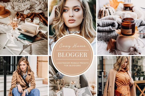 پریست لایت روم دسکتاپ و موبایل تم خانه راحت Lightroom Mobile Presets Cozy Home