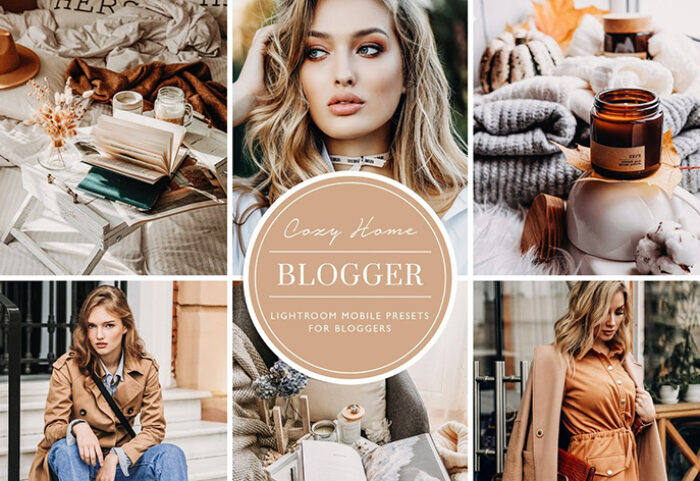 پریست لایت روم دسکتاپ و موبایل تم خانه راحت Lightroom Mobile Presets Cozy Home