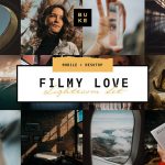 پریست لایت روم دسکتاپ و موبایل تم فیلم Film Lightroom Presets Bundle