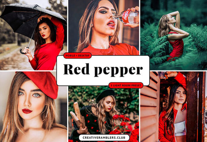پریست لایت روم مخصوص موبایل تم فلفل قرمز Red Pepper