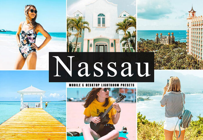 پریست لایت روم و Camera Raw و اکشن Nassau Mobile Desktop Lightroom Presets