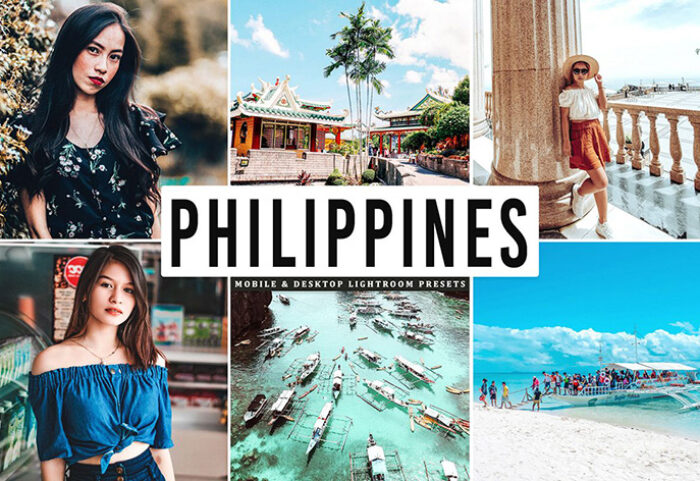 پریست لایت روم و Camera Raw و اکشن تم فیلیپین Philippines Mobile Desktop Lightroom Presets