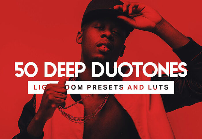پریست لایت روم و لات رنگی تم رنگ Deep Duotone Lightroom Presets