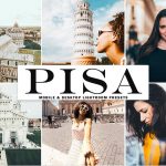 پریست لایت روم و پریست کمرا راو تم برج پیزا Pisa Lightroom Presets Pack