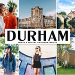 پریست لایت روم و پریست کمرا راو تم دورام انگلستان Durham Lightroom Presets Pack