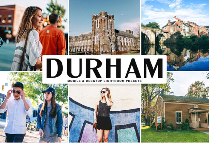 پریست لایت روم و پریست کمرا راو تم دورام انگلستان Durham Lightroom Presets Pack