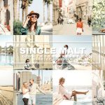 پریست لایت روم و پریست کمرا راو تم روشن Single Malt Presets