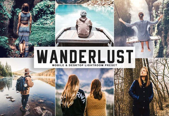 پریست لایت روم و پریست کمرا راو تم سفر Wanderlust Mobile Desktop Lightroom Presets