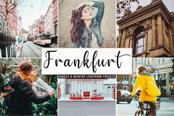 پریست لایت روم و پریست کمرا راو تم فرانکفورت Frankfurt Pro Lightroom Presets