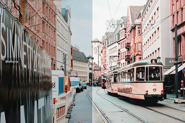 پریست لایت روم و پریست کمرا راو تم فرانکفورت Frankfurt Pro Lightroom Presets پریست لایت روم و پریست کمرا راو تم فرانکفورت Frankfurt Pro Lightroom Presets