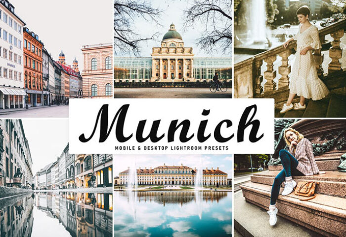 پریست لایت روم و پریست کمرا راو تم مونیخ آلمان Munich Mobile Desktop Lightroom Presets