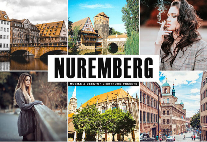 پریست لایت روم و پریست کمرا راو تم نورنبرگ Nuremberg Lightroom Presets Pack