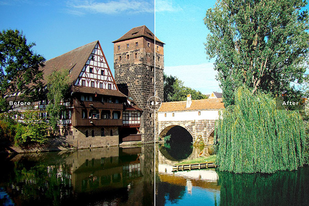 پریست لایت روم و پریست کمرا راو تم نورنبرگ Nuremberg Lightroom Presets Pack پریست لایت روم و پریست کمرا راو تم نورنبرگ Nuremberg Lightroom Presets Pack