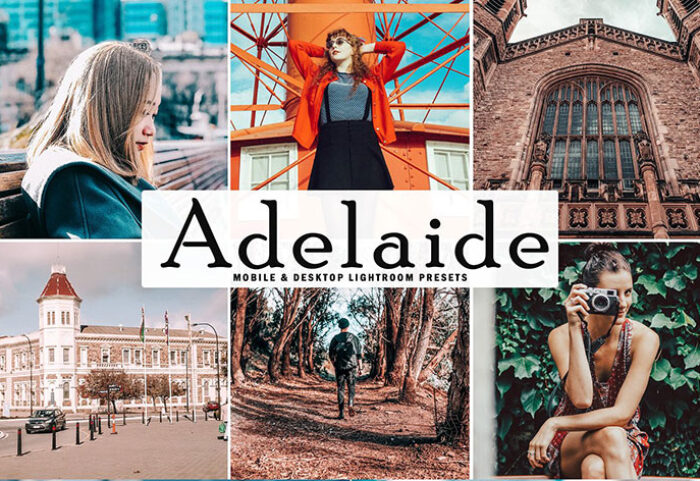 پریست لایت روم و کمرا راو تم آدلاید Adelaide Lightroom Presets Pack