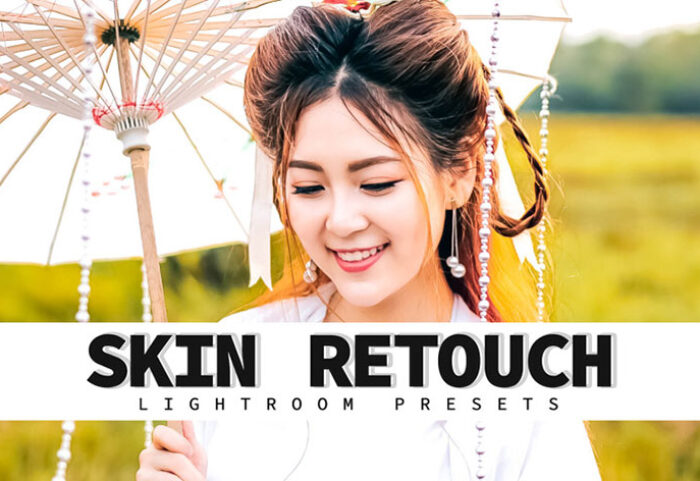 دانلود 124 پریست لایت روم دسکتاپ رتوش چهره Skin ReTouch Lightroom Presets