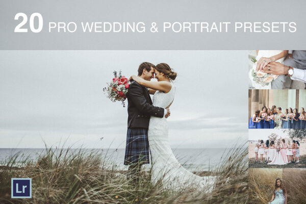 دانلود 20 پریست لایت روم عروسی wedding and portrait presets