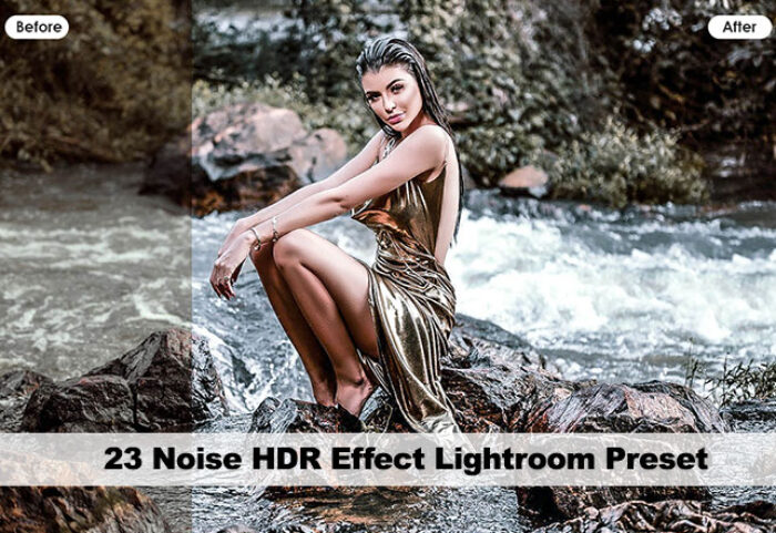 دانلود 23 پریست لایت روم نویز کنتراست رنگ GraphicRiver 23 Noise HDR Effect Preset