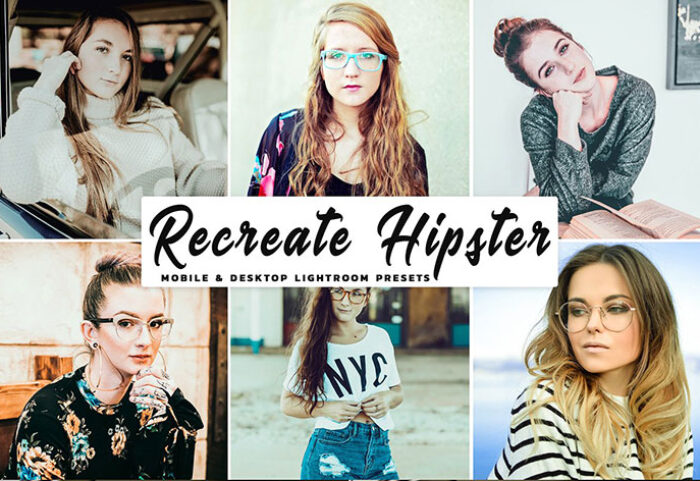 دانلود 34 پریست لایت روم حرفه ای Recreate Hipster Pro Lightroom Preset