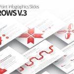 قالب پاورپوینت حرفه ای تم اینفوگرافیک ARROWS V.3 PowerPoint Infographics Slides