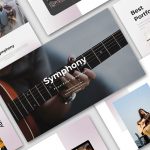 قالب پاورپوینت حرفه ای تم موزیک Symphony Creative Business PowerPoint Template