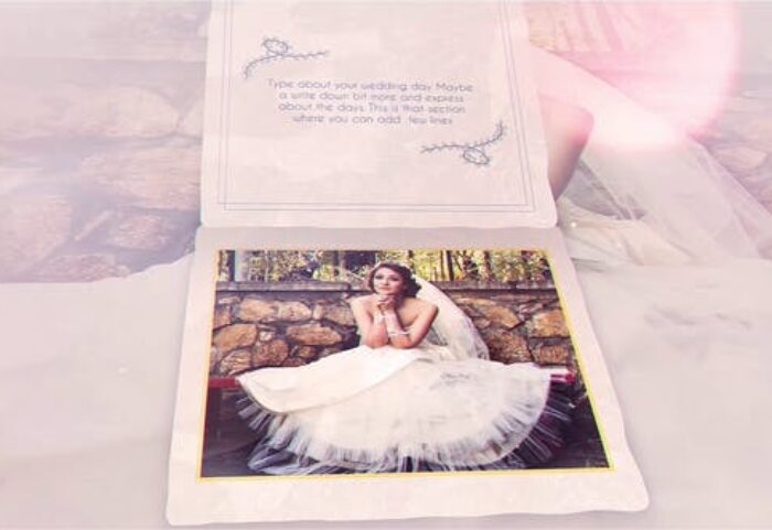 پروژه آماده افترافکت عروسی با موزیک کارت دعوت The Wedding